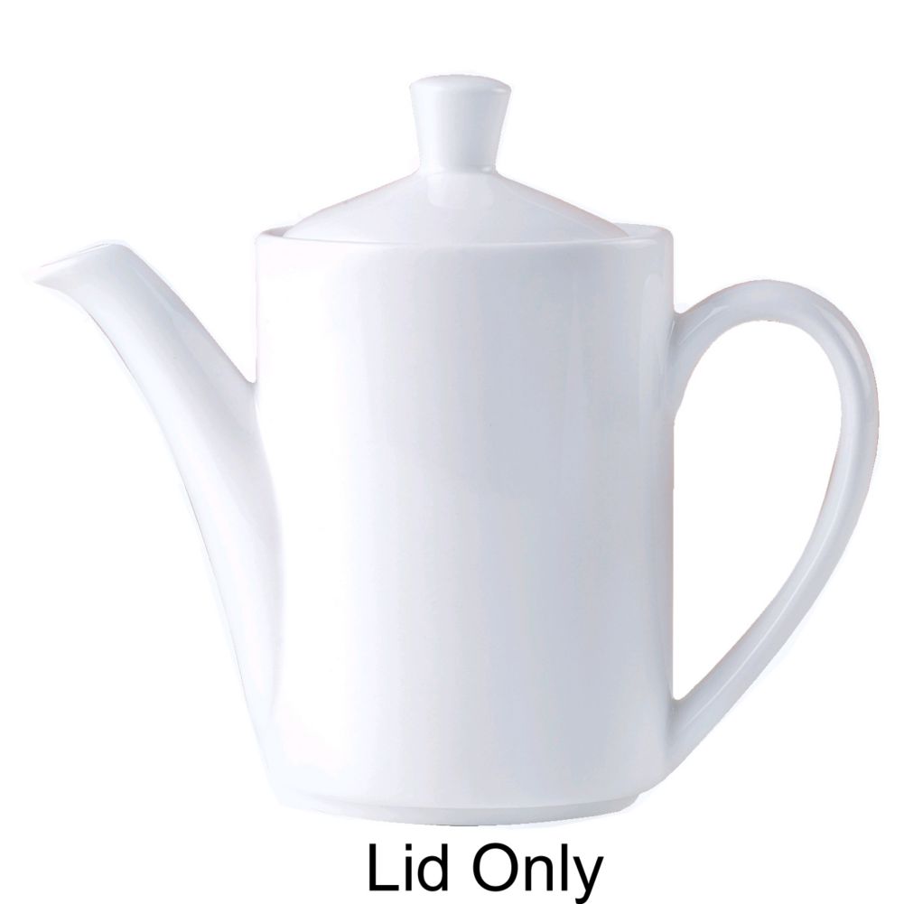 Steelite Distinction Antoinette Vogue White Lid for 11 Oz Coffee Pot