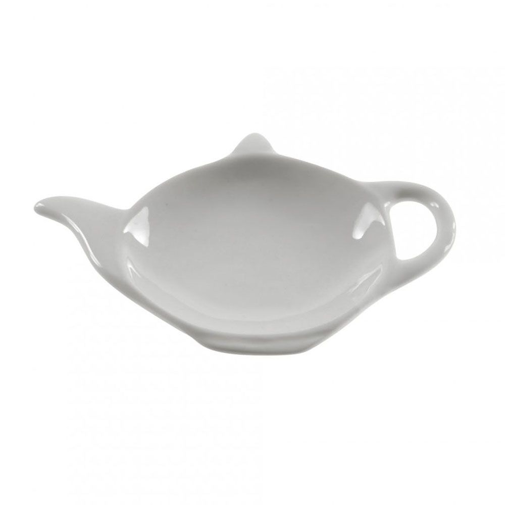 Ten Strawberry Street Whittier White Tid Bit Tea Bag Holder