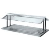 Randell&reg; Dual Sided 48" Glass Insert Buffet Shield