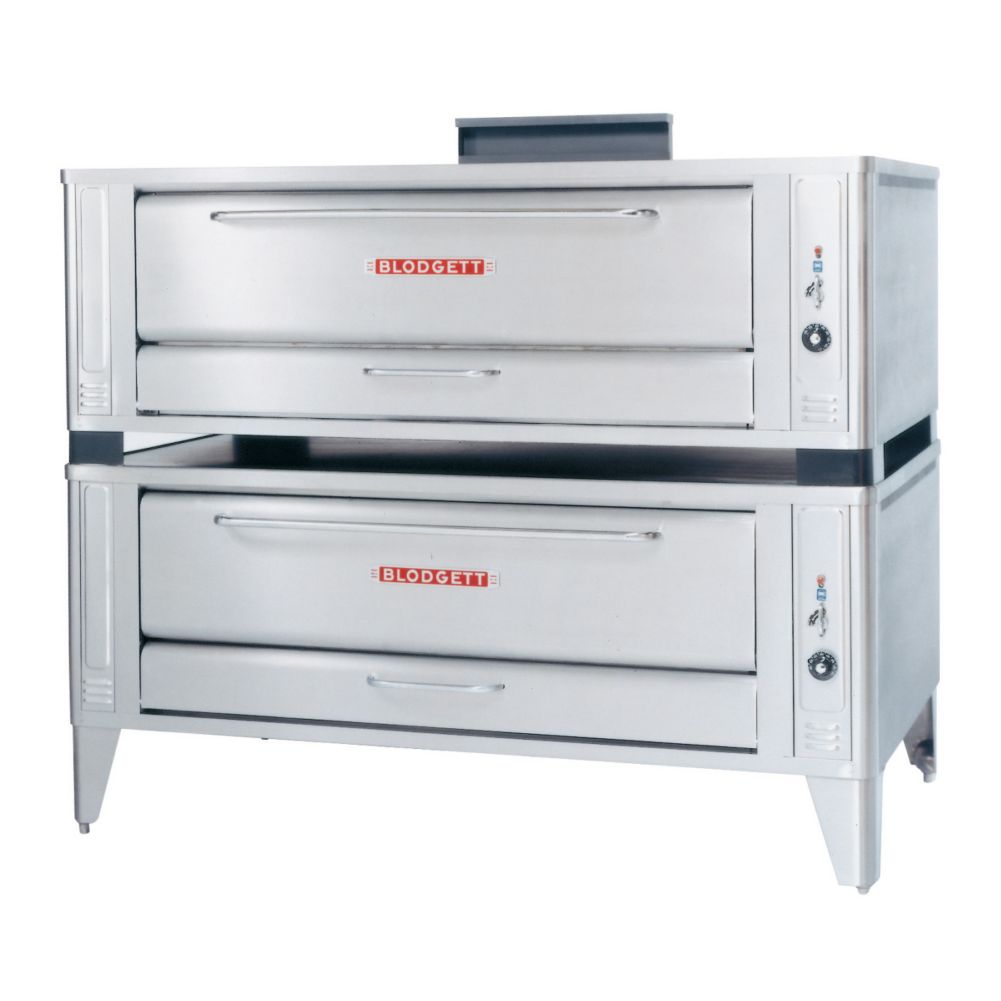 Blodgett Stainless Steel Deck Type 60" Gas Double Pizza Oven