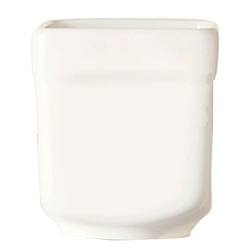 World&reg; Tableware Slate 2" 2.5 Oz Porcelain Sampler Cube