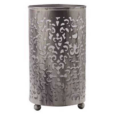 Sterno&reg; Silver Matte 5-1/2" Candle Holder
