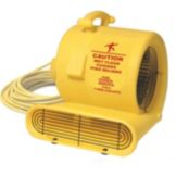 Oreck&reg; Fast&reg; Yellow 3-Speed Floor Fan / Air Mover