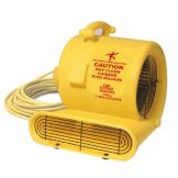 Oreck&reg; Fast&reg; Yellow 3-Speed 220V Floor Fan / Air Mover