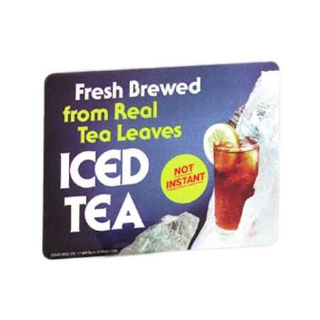BUNN&reg; Fresh Brewed Ice Tea Decal