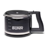 BUNN&reg; Glass 64 Oz Coffee Decanter w/ Black Handle for B-10 Brewer