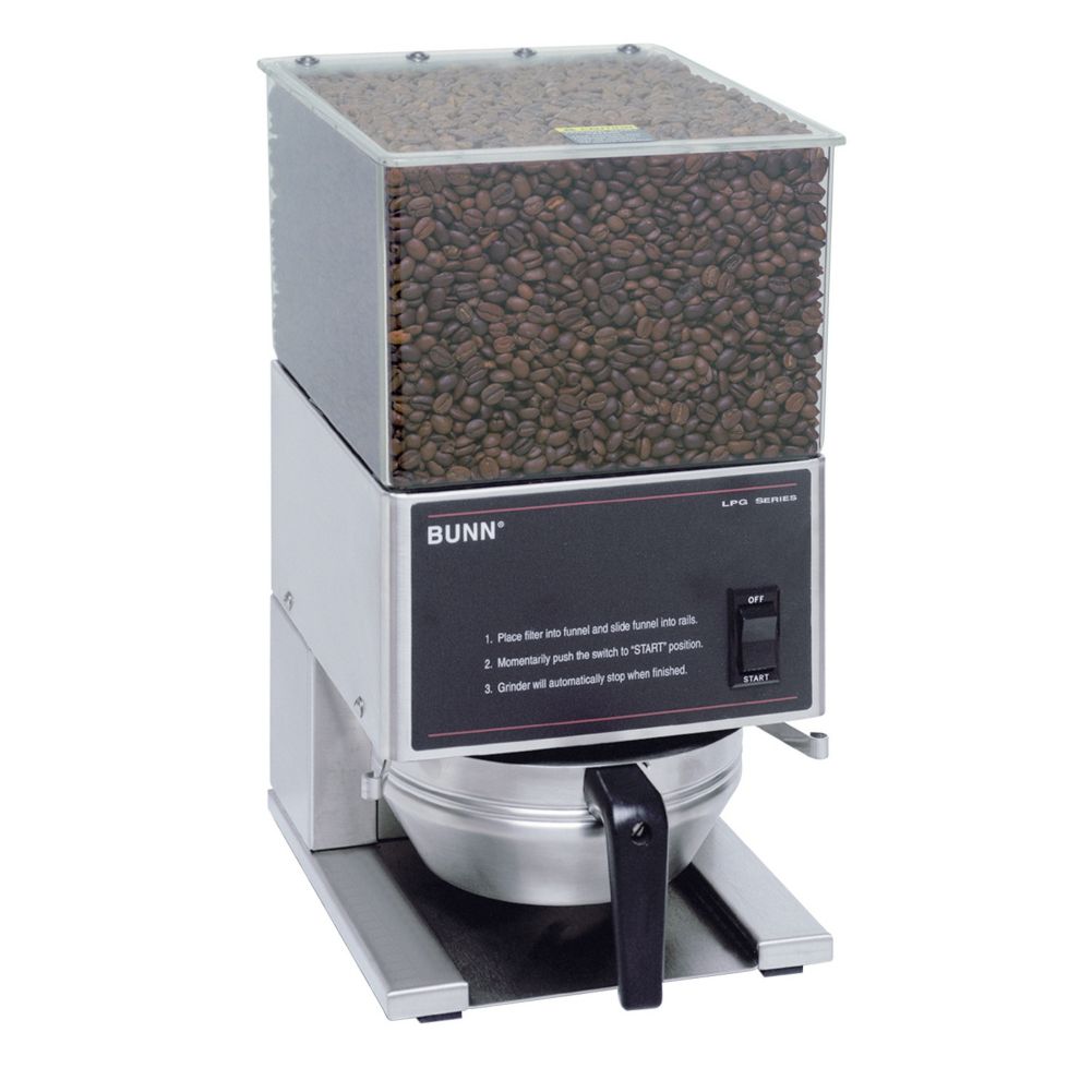 BUNN&reg; Low Profile Portion Control Coffee Grinder with 1 Hopper