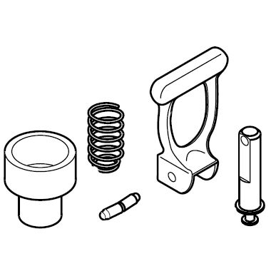 BUNN&reg; Faucet Repair Kit with Red Handle for H5 Hot Water Dispenser
