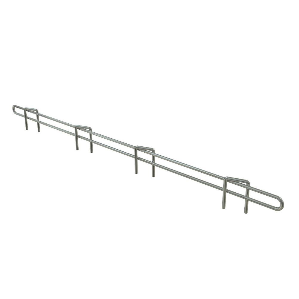 Metro&reg; Super Erecta&reg; 1 x 36" Chrome Shelf Ledge