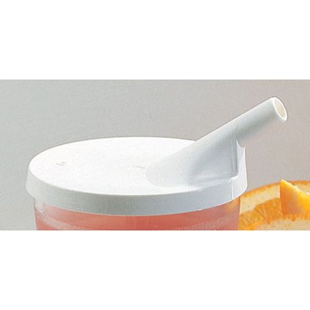 North Coast Medical Clear Snorkel Lid for Mug #NC35252
