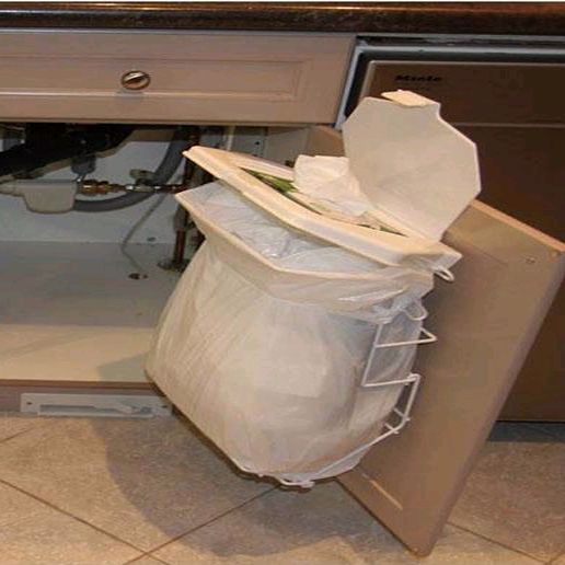 White Wire Folding Frame Rack-Sack
