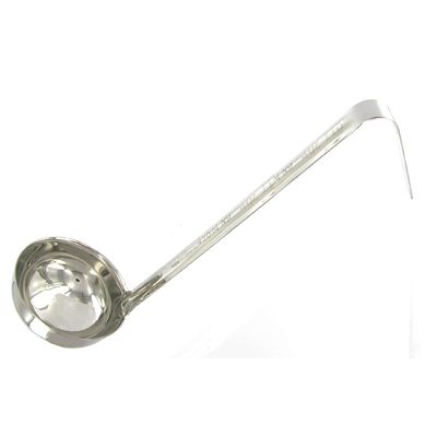 Vollrath S/S 1-Piece Grooved Handle 4 Oz. Ladle