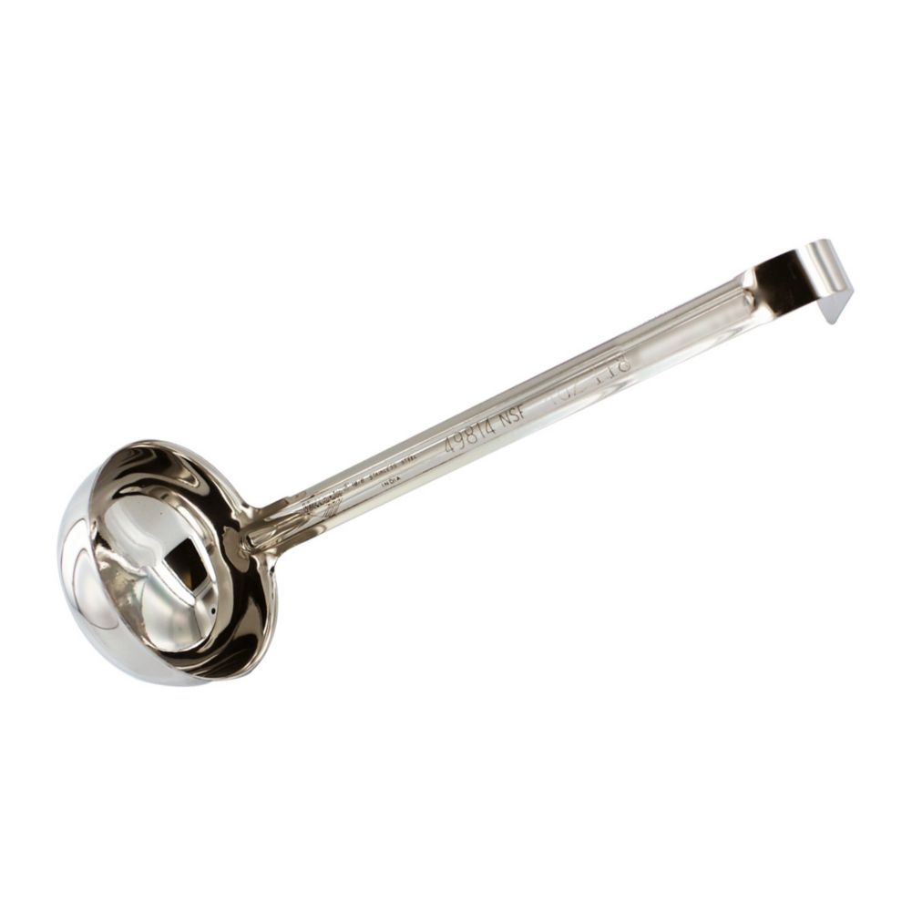 Vollrath S/S 1-Piece Grooved Handle 4 Oz. Ladle
