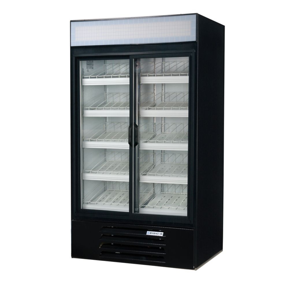 Beverage-Air LumaVue 43.5" Black Refrigerated Merchandiser