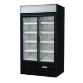 Beverage-Air LumaVue 43.5" Black Refrigerated Merchandiser