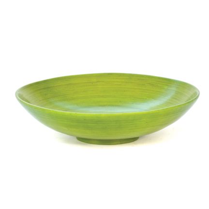 Skalny Baskets Green Bamboo Bowl, 13&frac34;"