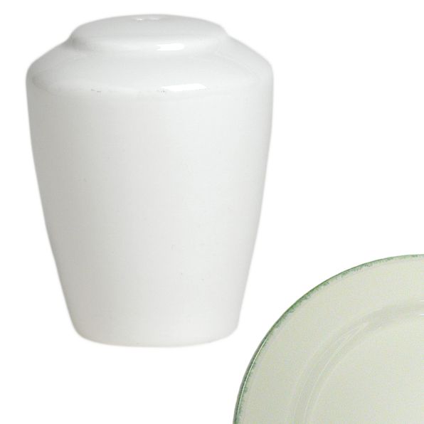 Steelite Performance Simplicity Green Dapple Madison Pepper Shaker