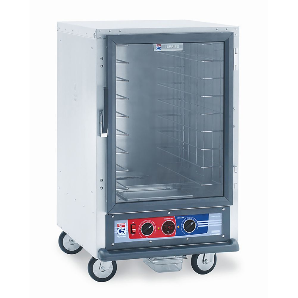 Metro&reg; C5 1 Series Half-Height Heated Proofer w/ Wire Slides