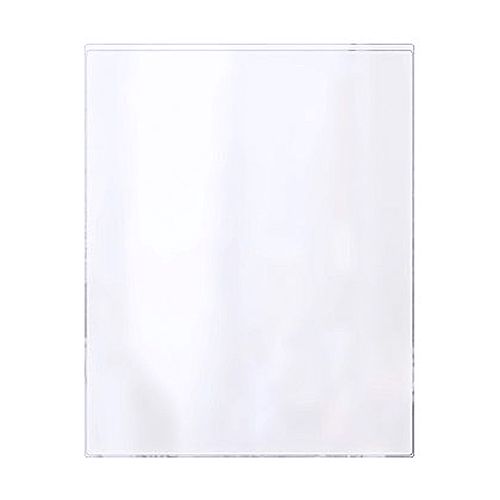 Single Pocket Menu Cover, Clear, 11" x 17"