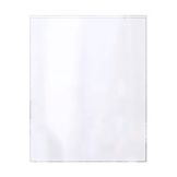 Single Pocket Menu Cover, Clear, 11" x 17"