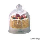Dover Metals 7-3/4 x 9-1/4" Glass Dome