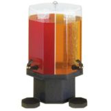 Cal-Mil&reg; Charcoal Base 5 Gallon Beverage Dispenser