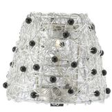 Candle Lamp&reg; Black Beaded Shade