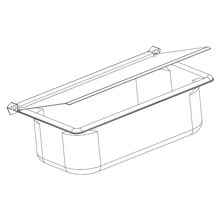 Frymaster Batter Pan with Lid