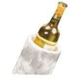 American Metalcraft White Marble Slanted Wine Cooler