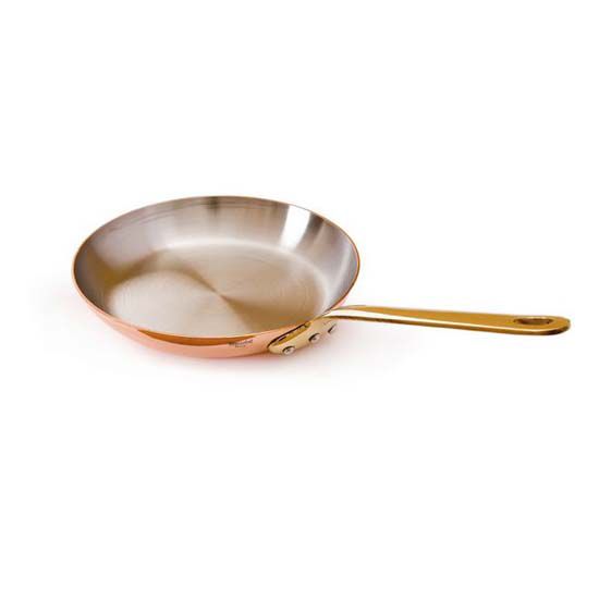 Mauviel 8" Round Copper Frying Pan