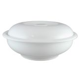 Vertex&reg; China Rubicon Undec. White 45 Oz. Soup Tureen / Casserole
