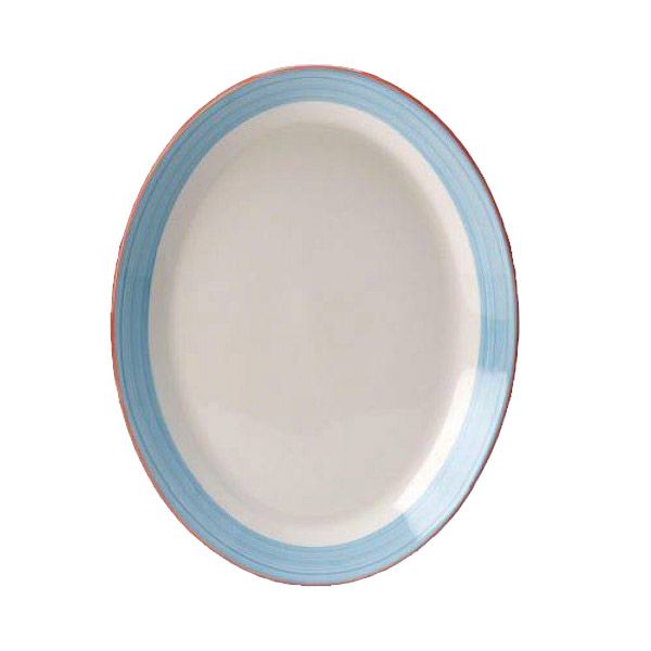 Steelite Performance Simplicity Rio Blue 8" Coupe Platter
