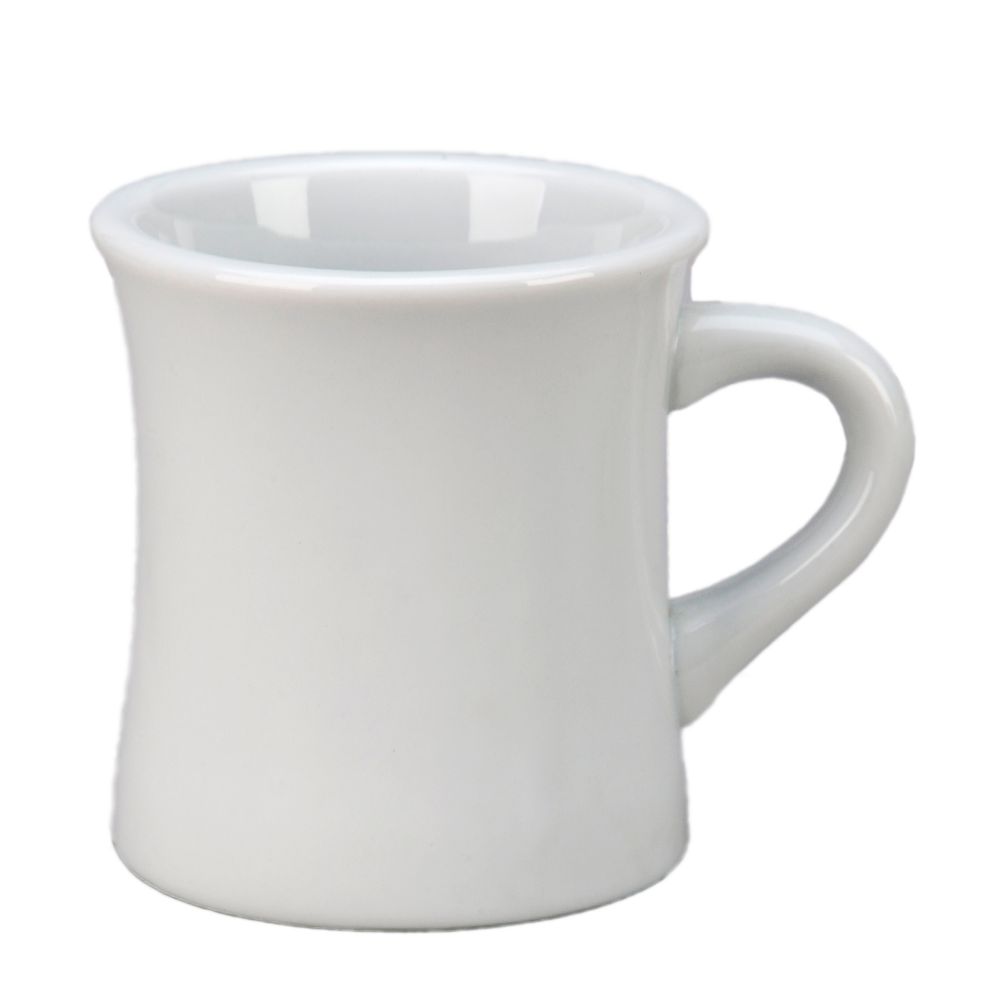 Vertex® China BNT-P Argyle 10 Oz. White Bounty Mug - 36 / CS
