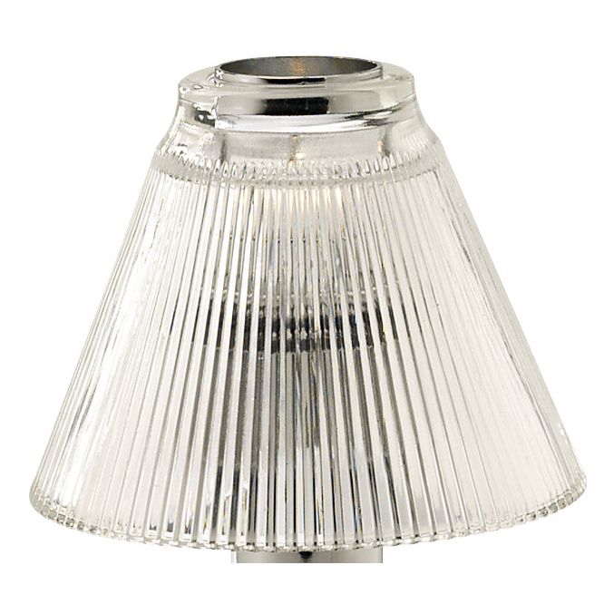 Candle Lamp&reg; Clear Pleated Shade