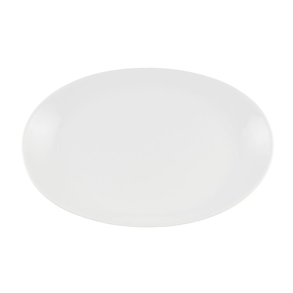 Vertex&reg; Contour Undecorated Collection 11-1/4" Oval Platter