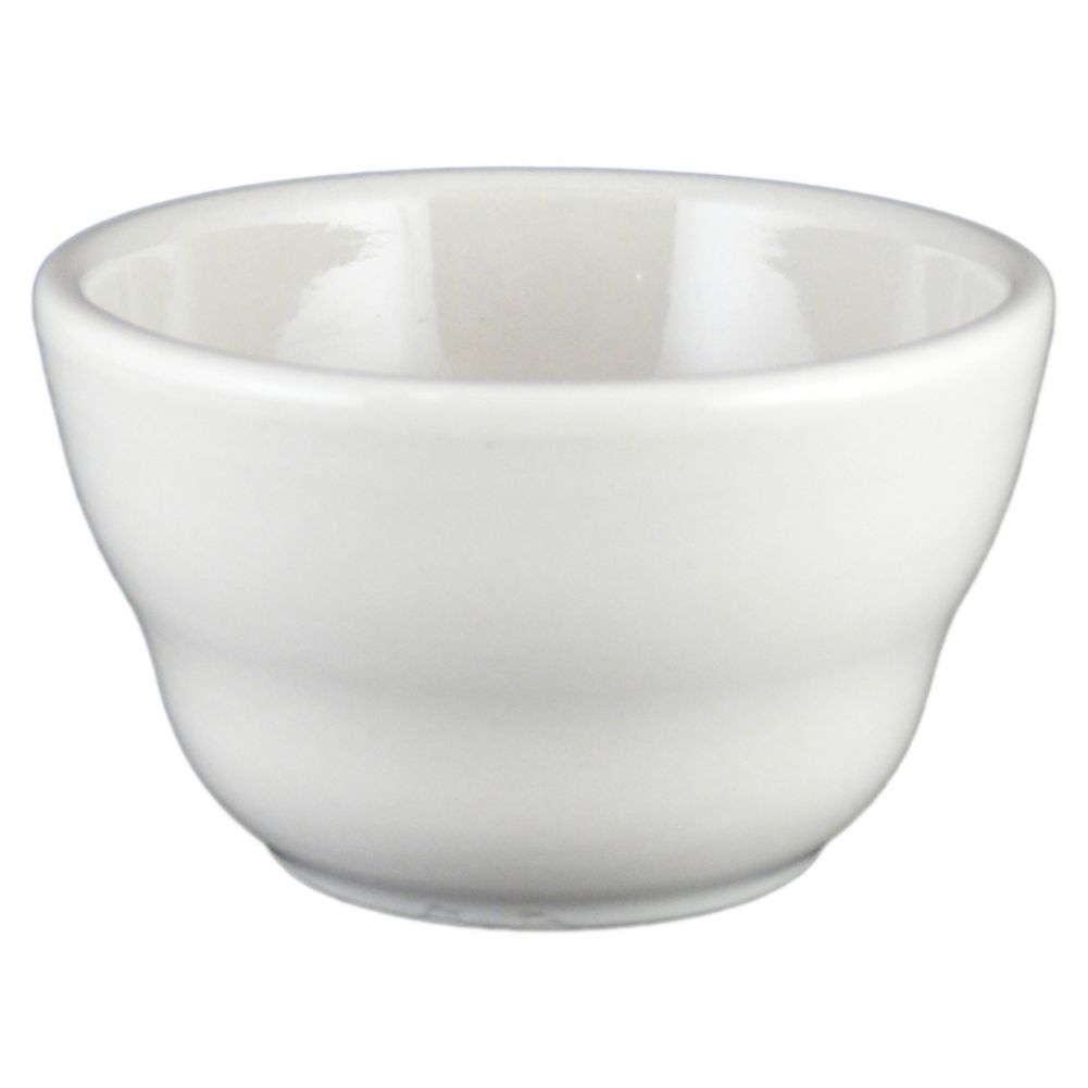 Vertex&reg; Buckingham American White Rolled Edge 6 Oz Bouillon Dish