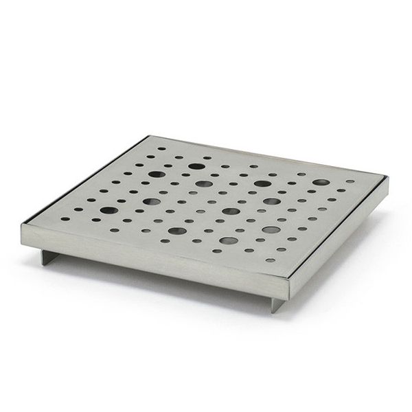 Drip Tray, 6" Sq. X 1/2", Foot