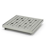 Drip Tray, 6" Sq. X 1/2", Foot