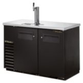 True&reg; Solid Door Back Bar Direct Draw Beer Dispenser, 245 Cans