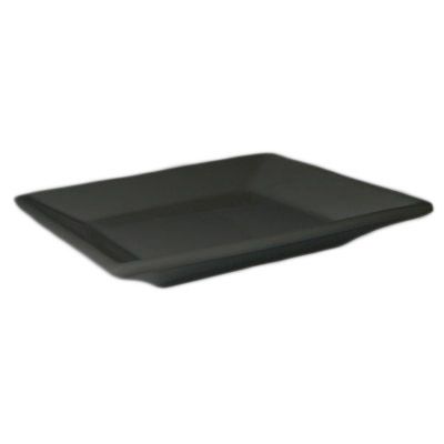 Diversified Ceramics Black 9" Square Plate