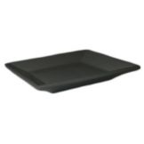 Diversified Ceramics Black 9" Square Plate