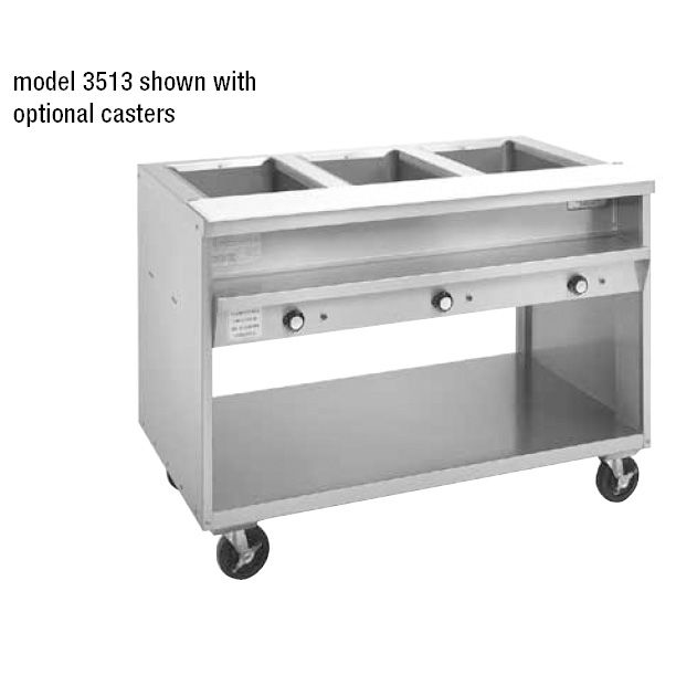 Randell&reg; 48" 240V Electric Open Well Hot Food Table