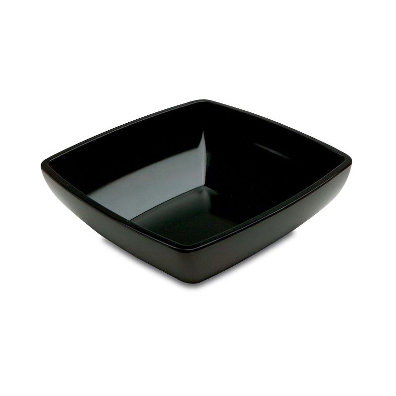 Delfin 6 Qt. Black Square Metro Bowl