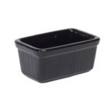Tuxton&reg; Black Sugar Packet Condiment Holder