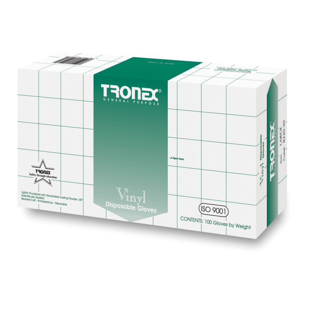 Small Powdered Vinyl Glove, 100 / Box