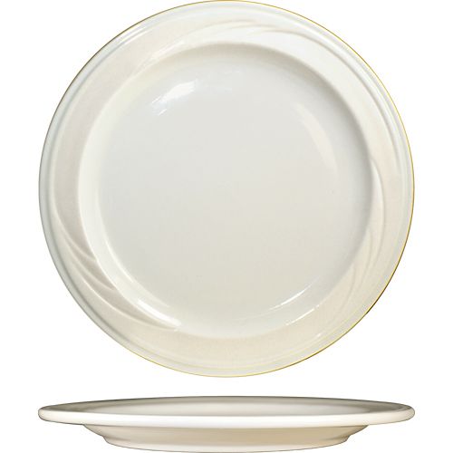 International Tableware York&trade; White 6-1/4" Plate