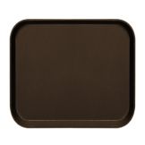 Cambro&reg; Brazil Brown 33 cm x 33 cm Metric Camtray&reg;