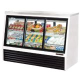 True&reg; Pass-Thru Single-Duty Refrigerated 24 Cu Ft Deli Case