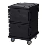 Cambro&reg; Black 90 Qt. Ultra Camcart&reg; Food Pan Carrier
