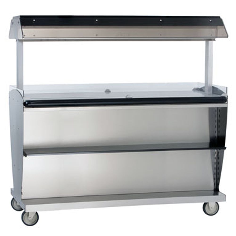 Alto-Shaam&reg; 72" Deluxe Island Hot Food Takeout Merchandiser